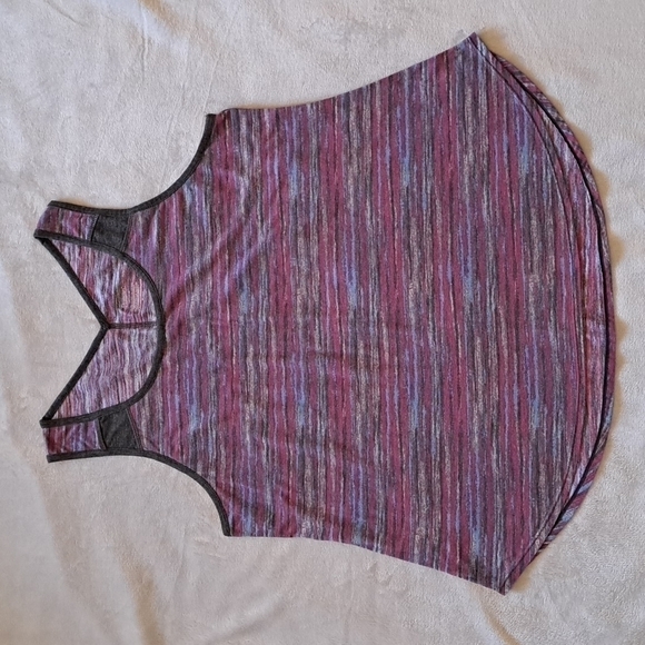 Cuddl Duds ClimateRight Tank Top | Heathered Purple Gray | L (14β16) - Picture 2 of 7